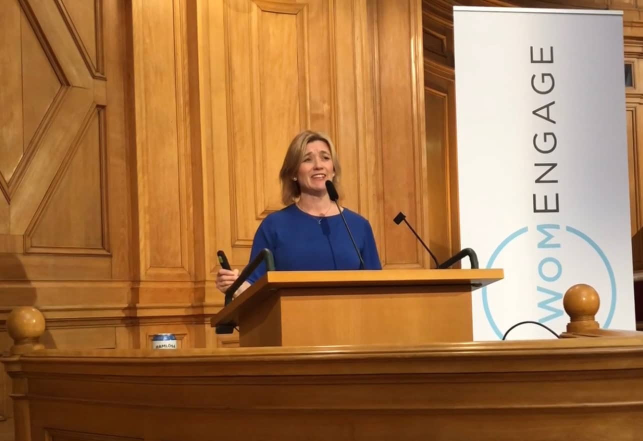Sanna föreläste i riksdagen Sanna föreläste i riksdagen